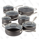 Cuisinart 14-Piece Nonstick Hard-Anodized Cookware Set | $149 | SideDeal